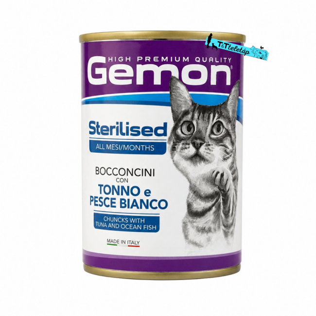 Gemon macska konzerv 415 gr ivartalanitott, tonhallal