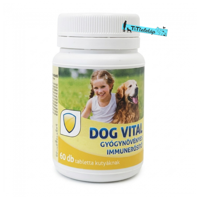 Dog Vital gyógynövényes immunerősítő 60db