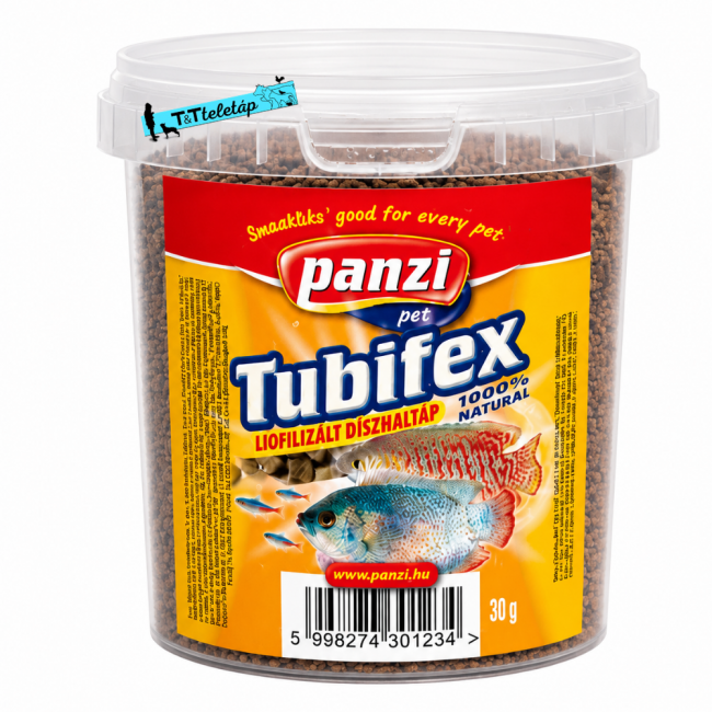 Vödrös tubifex 75 gr