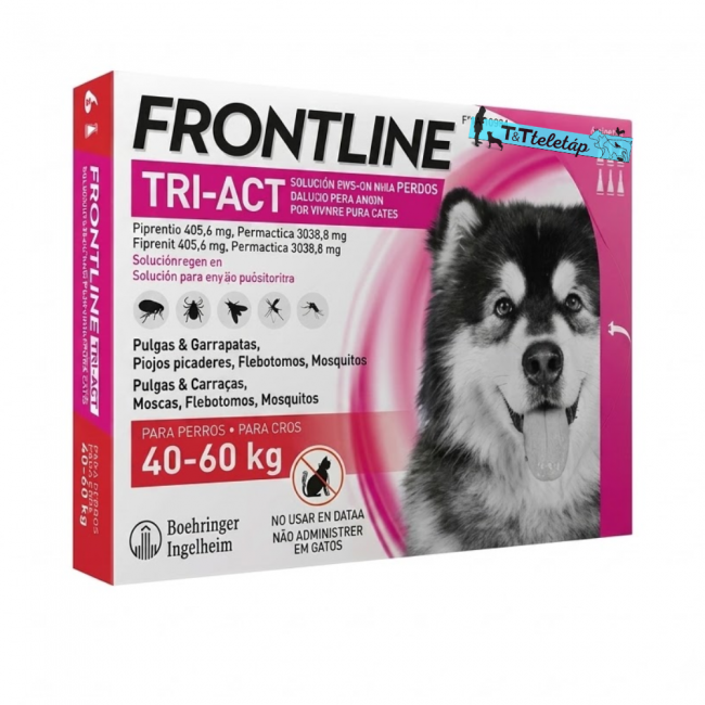 Frontline Tri-Act rácsepegtető oldat kutyáknak