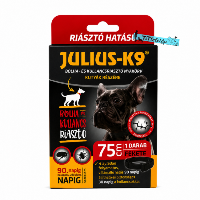 Julius k9 bolha és kullancsriasztó nyakörv