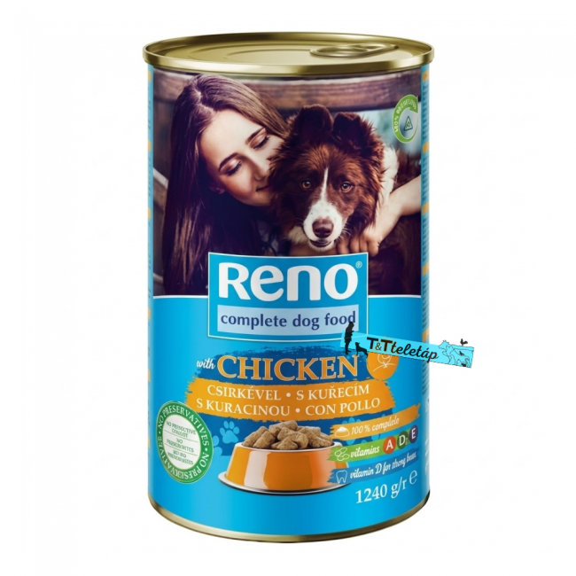 Reno kutyakonzerv csirkés 1240 gr