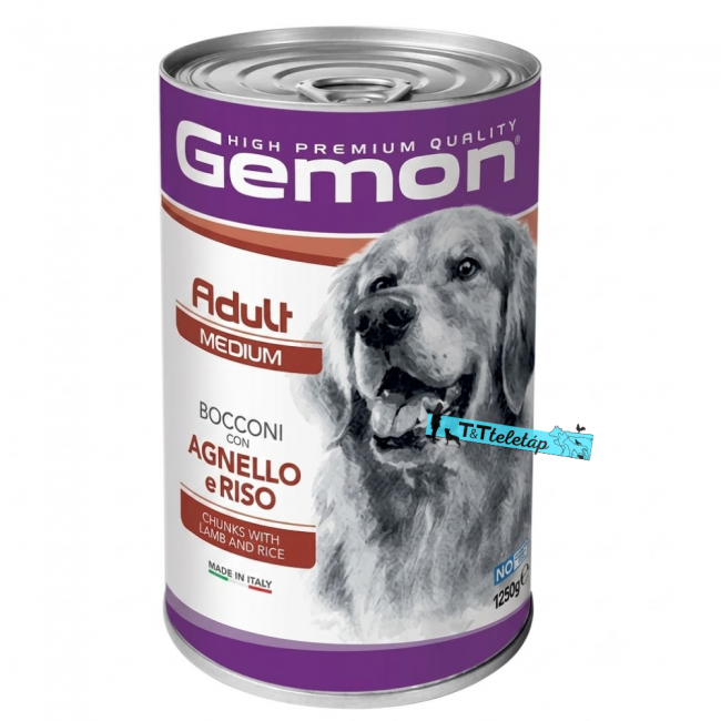 Gemon Dog Adult Medium konzerv Bárány 1250g