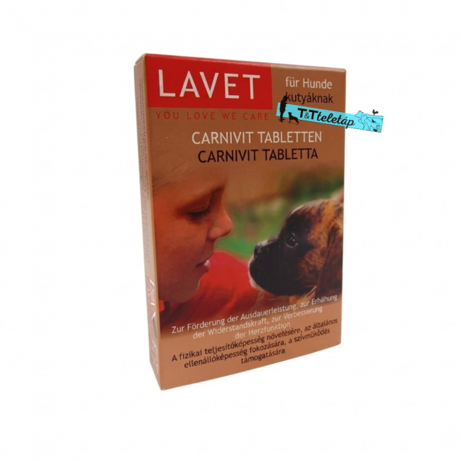 Lavet Carnivit tabletta kutya