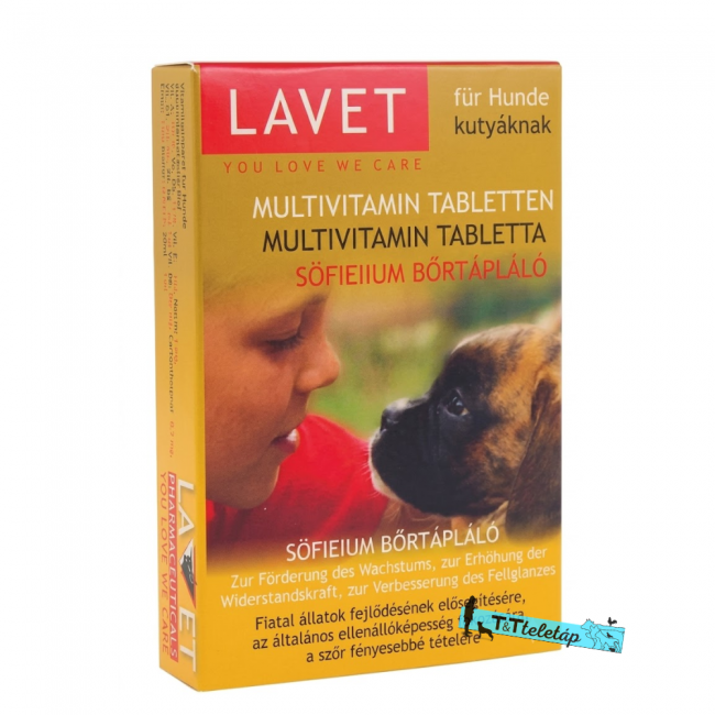  Lavet Multi tabletta kutya