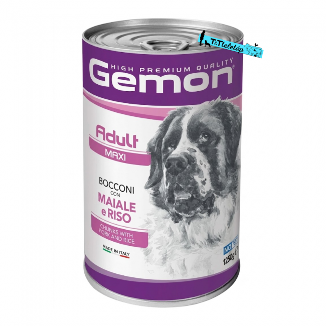 Gemon maxi sertéssel és rizzsel 1250 g