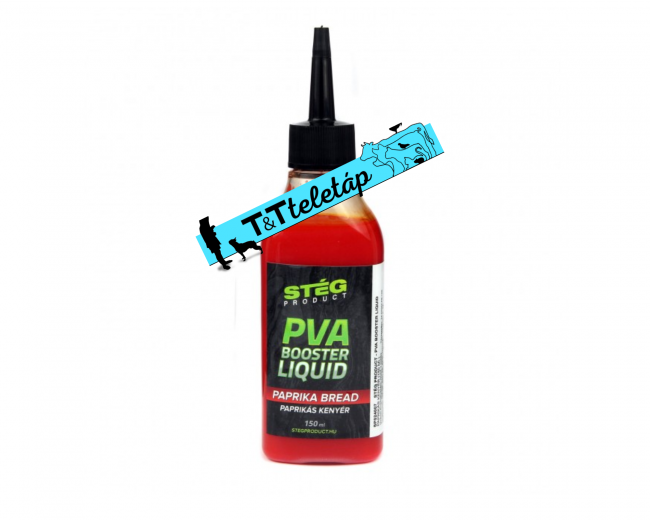 Stég PVA Booster Liquid Paprikás kenyér 150ml