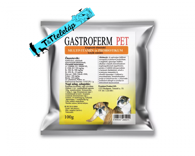 Gastroferm Pet probiotikum + vitamin por 100g