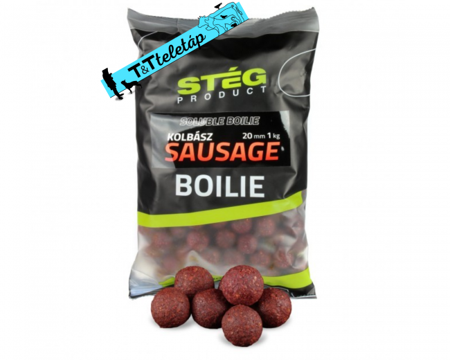 Stég Product Soluble Boilie 20mm Sausage 1kg