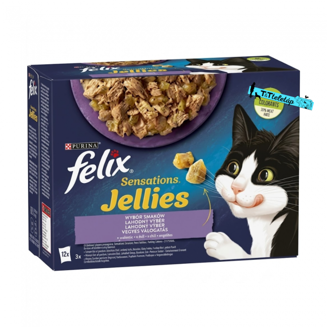 Felix sensation jellies vegyes válogatás 12*85 gr