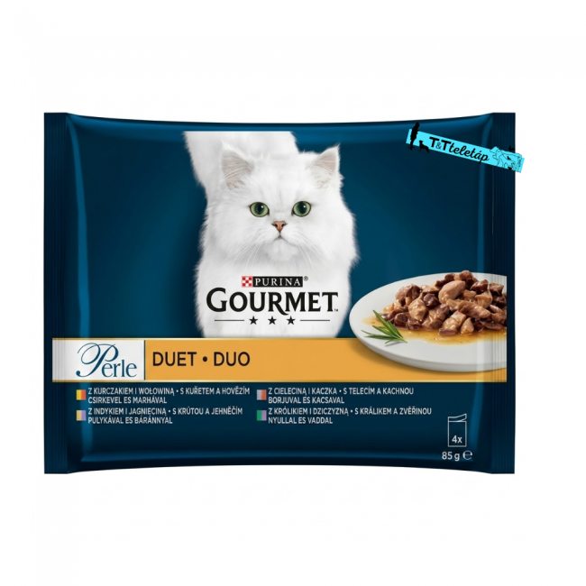 Gourmet perle 4*85 gr hallal