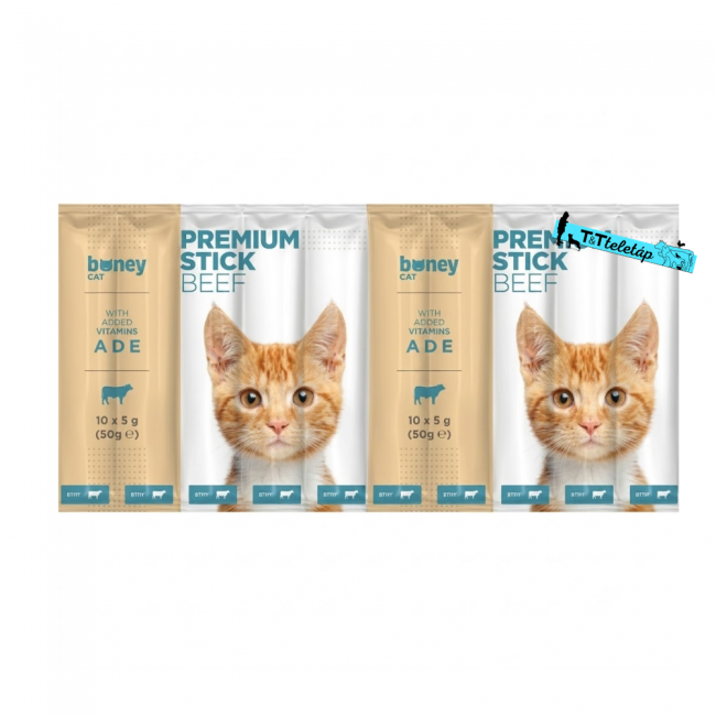 Boney Macska Jutalomfalat Premium Stick Marha 10x5g