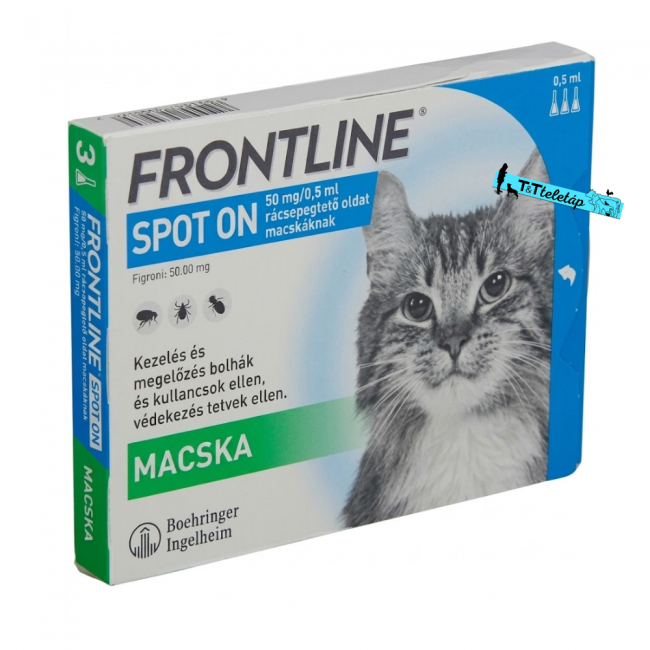 Frontline spot on macskáknak